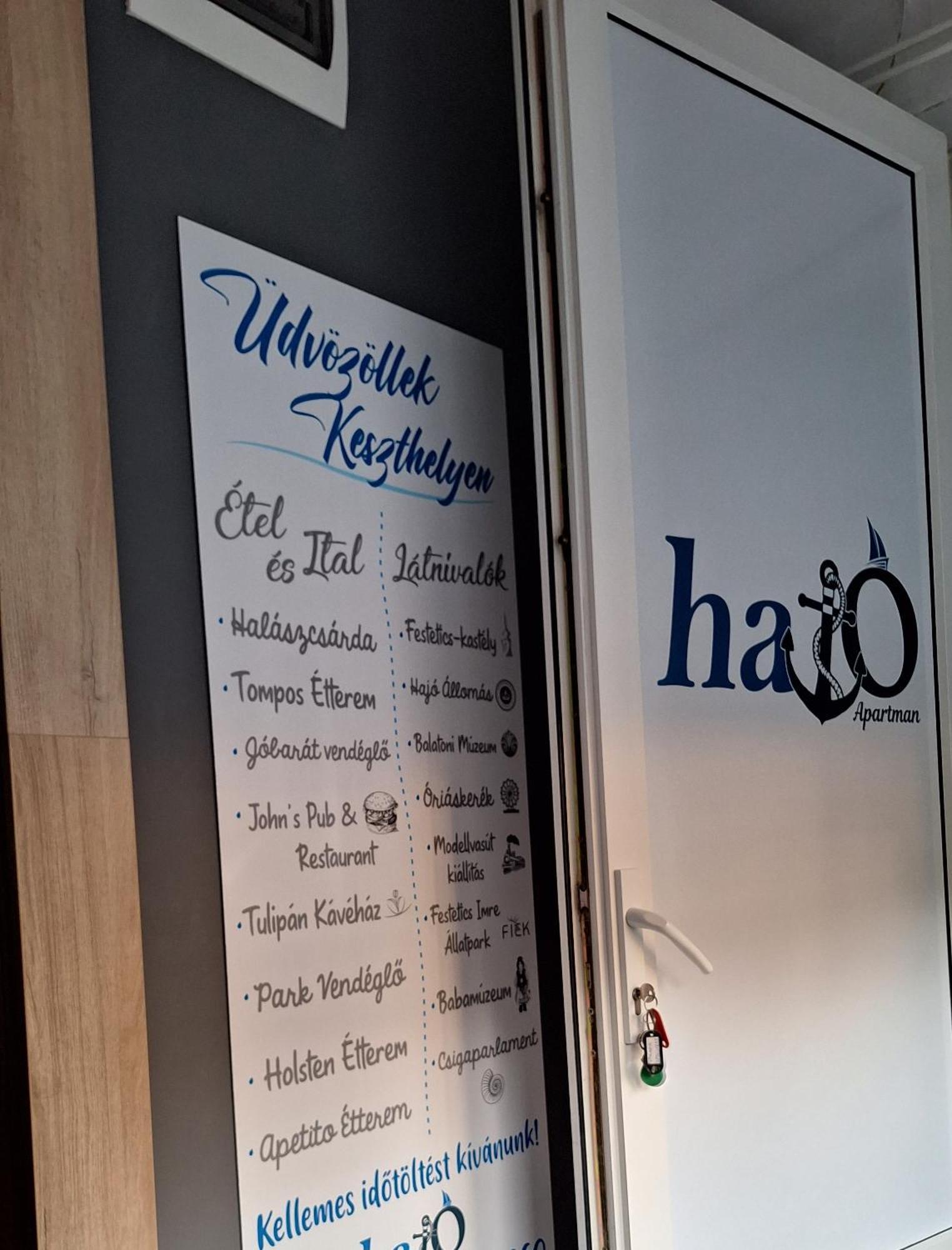 haJÓ Apartman Keszthely Exterior foto